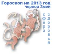 гороскоп здоровья на 2013 год для знака близнецы