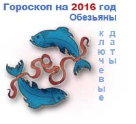 знаковые даты на 2016 год Рыбы