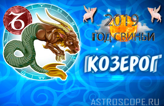 гороскоп на 2019 год Козерог