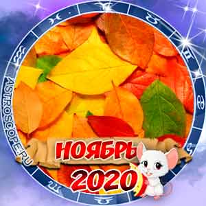 Гороскоп на ноябрь 2020 для всех знаков Зодиака