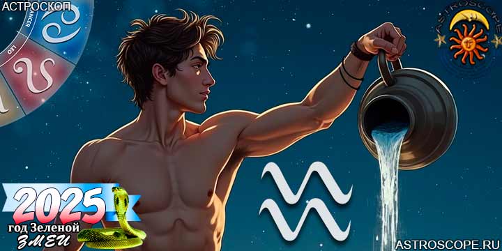 2025 год для Водолея прогноз