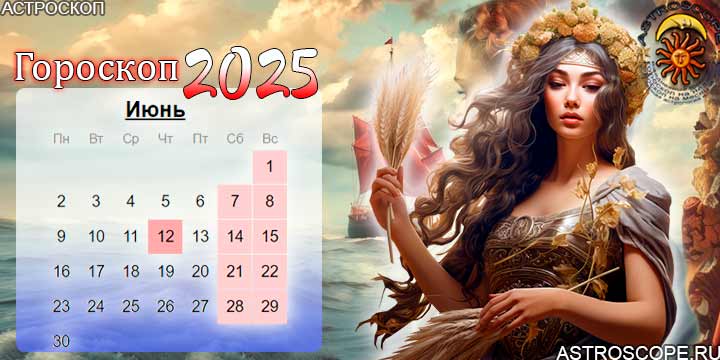 гороскоп на июнь 2025 дева