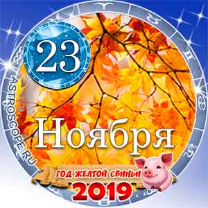 Гороскоп на 23 ноября 2019 года для всех и по знакам Зодиака