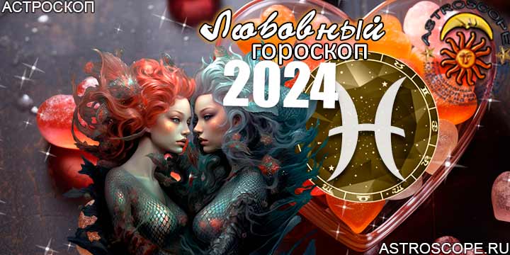 Рыбы любовный гороскоп на 2024 год