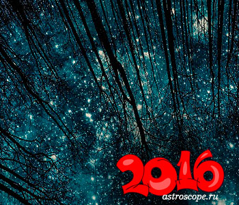 2016 год - планеты, затмения