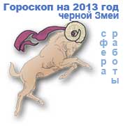 гороскоп работы на 2013 год для знака овен
