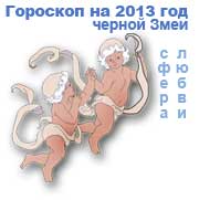гороскоп любви на 2013 год для знака близнецы