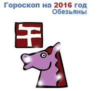 гороскоп для Лошади в 2016 год Обезьяны