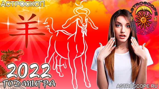 китайская астрология для Козы в 2022 год тигра