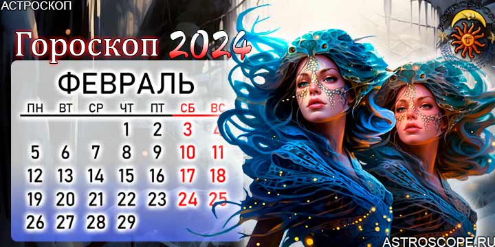 Гороскоп на февраль 2024 рыбы.