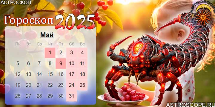 гороскоп на май 2025 скорпион