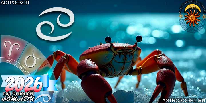 2026 год для Рака прогноз