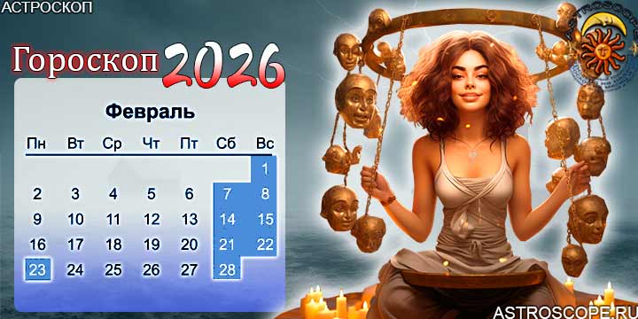гороскоп на февраль 2026 весы