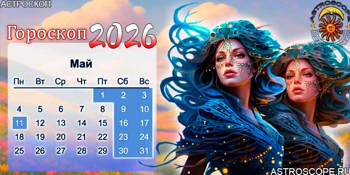 гороскоп на май 2026 рыбы