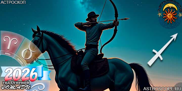 2026 год для Стрельца прогноз