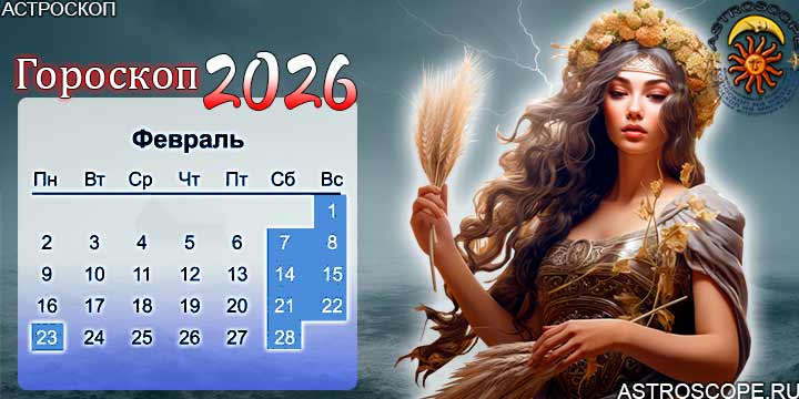 гороскоп на февраль 2026 дева
