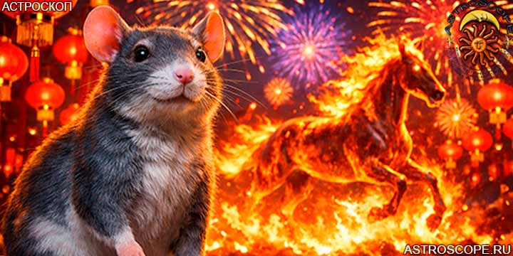год лошади для Крысы