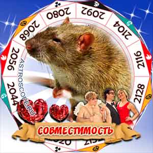 Гороскоп совместимости Крысы с другими знаками