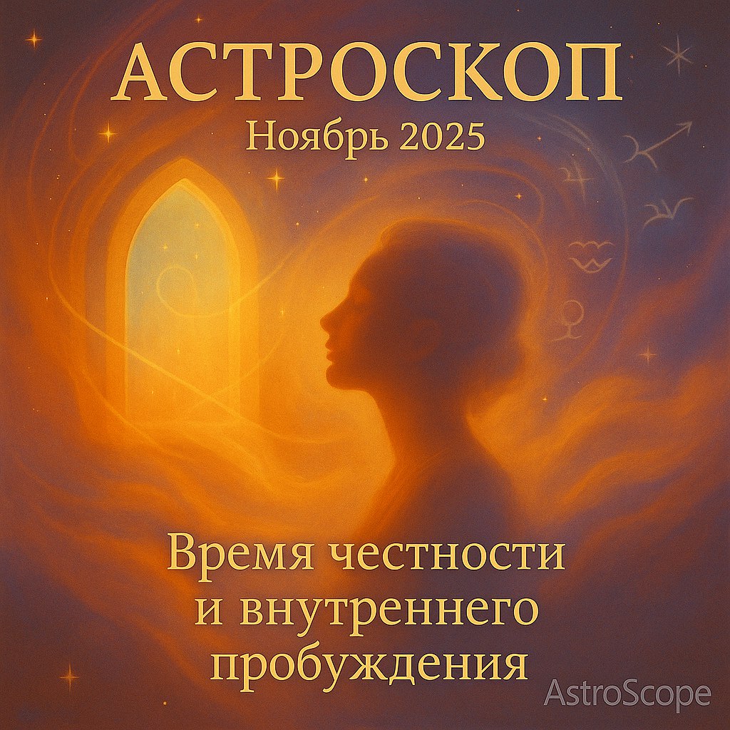 Гороскоп на ноябрь 2025 — зачем звёзды зовут к честности и что ждёт твой знак?