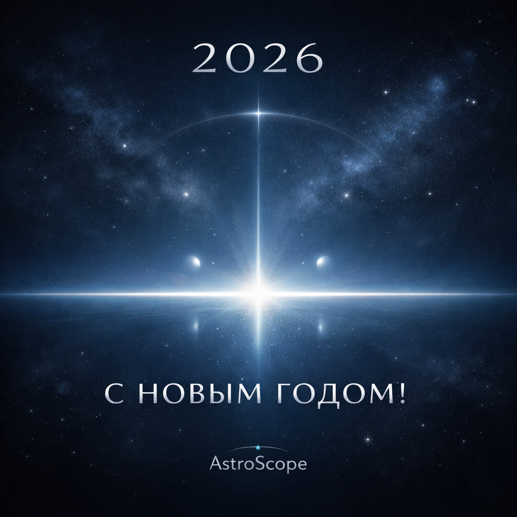 Поздравление с Новым 2026 годом — AstroScope | Астрология и знаки зодиака