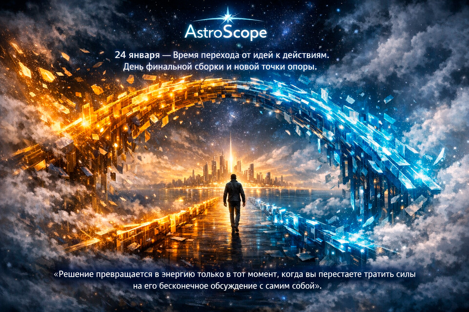 24 января — Время перехода от идей к действиям
