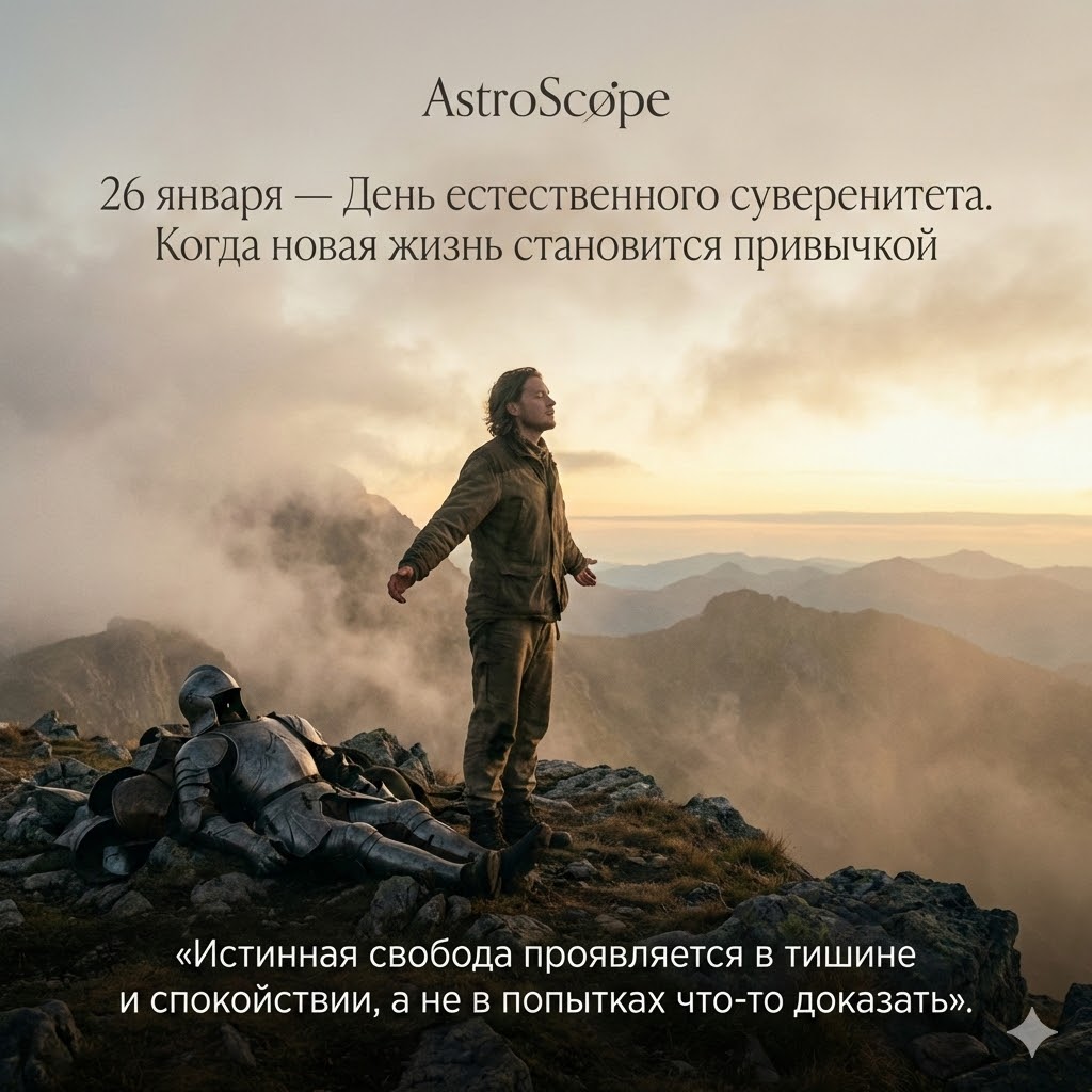 26 января — Когда новая жизнь становится привычкой