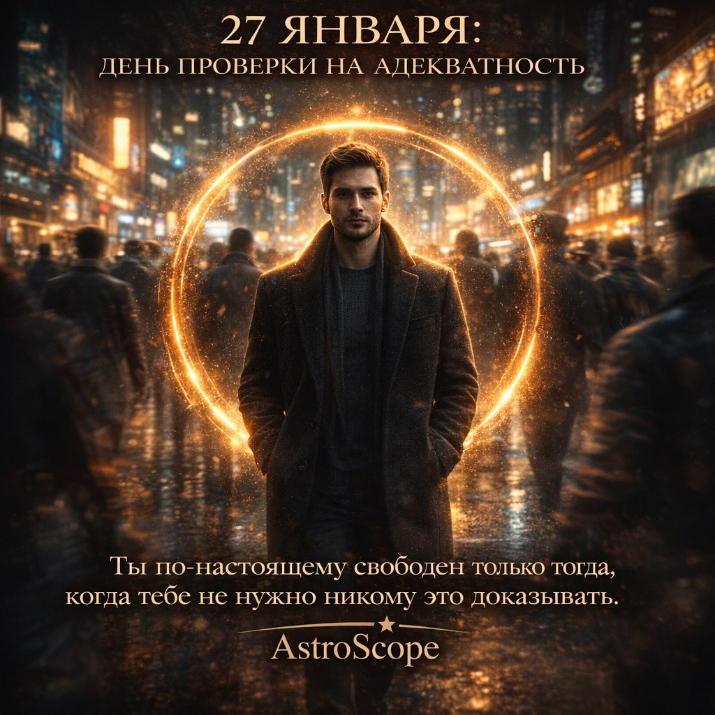 27 января: Как оставаться собой, когда вокруг куча дел и людей
