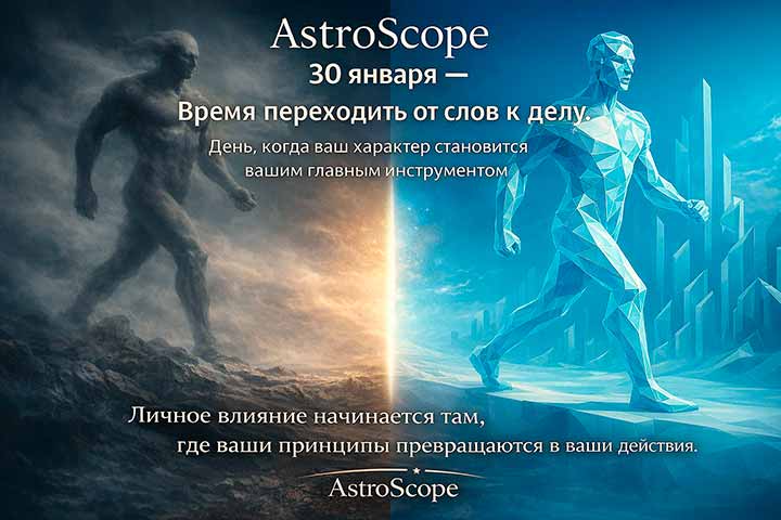 30 января — день, когда ваш характер становится вашим главным инструментом