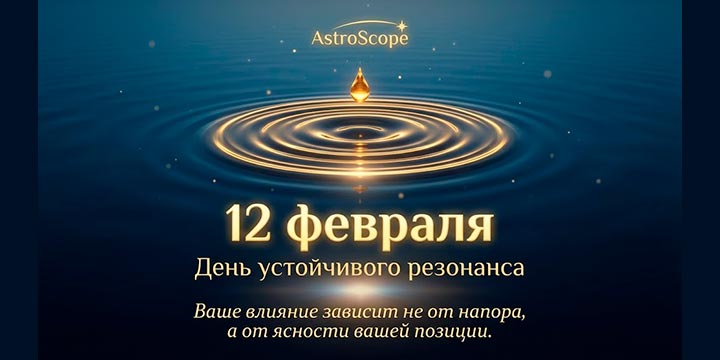 12 февраля — 24-й день сезона Водолея — День проверки вашего влияния в реальных делах