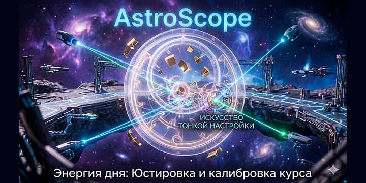 Среда, 1 апреля: Искусство тонкой настройки · Энергия дня: Юстировка и калибровка курса