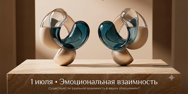 Среда, 1 июля · 11-й день сезона Рака · ⚡ Энергия дня: Эмоциональная взаимность