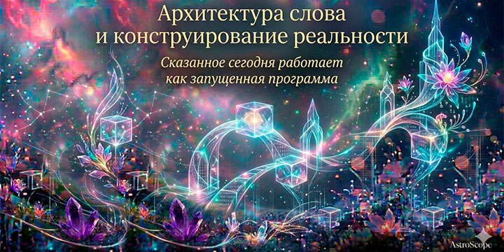 30 мая, суббота · ⚡ Энергия дня: Архитектура слова и конструирование реальности