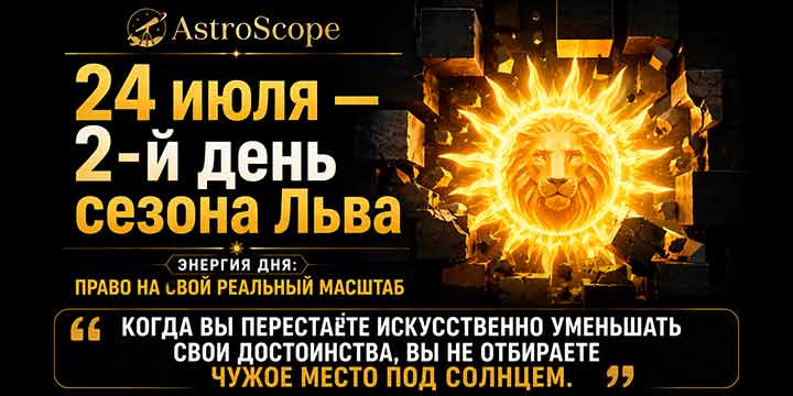 Сезон Льва: советы для всех знаков зодиака