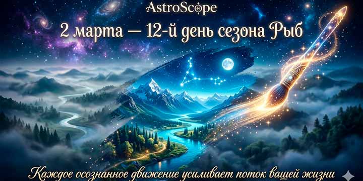 2 марта. Сезон Рыб: День, когда предчувствия обретают форму