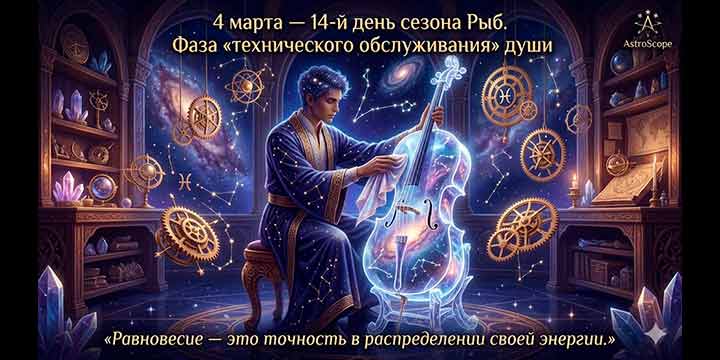 4 марта: Фаза технического обслуживания души и аудит энергии