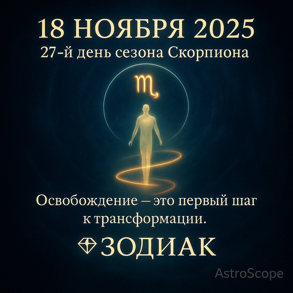 18 ноября 2025 — День внутреннего освобождения