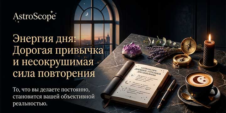 7 мая, четверг · Энергия дня: Дорогая привычка и несокрушимая сила повторения