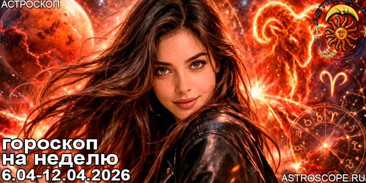Главные аспекты недели с 6 по 12 апреля 2026 года