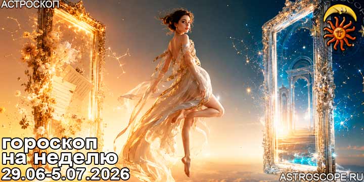 Главные аспекты недели 29 июня по 5 июля 2026 года
