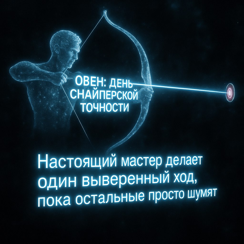 ♈ Овен: 29 января — день снайперской точности