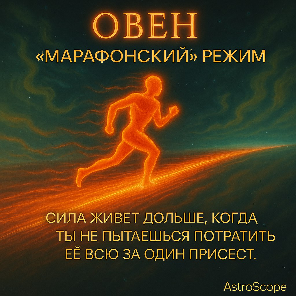 ♈ Овен: День «марафонского» режима