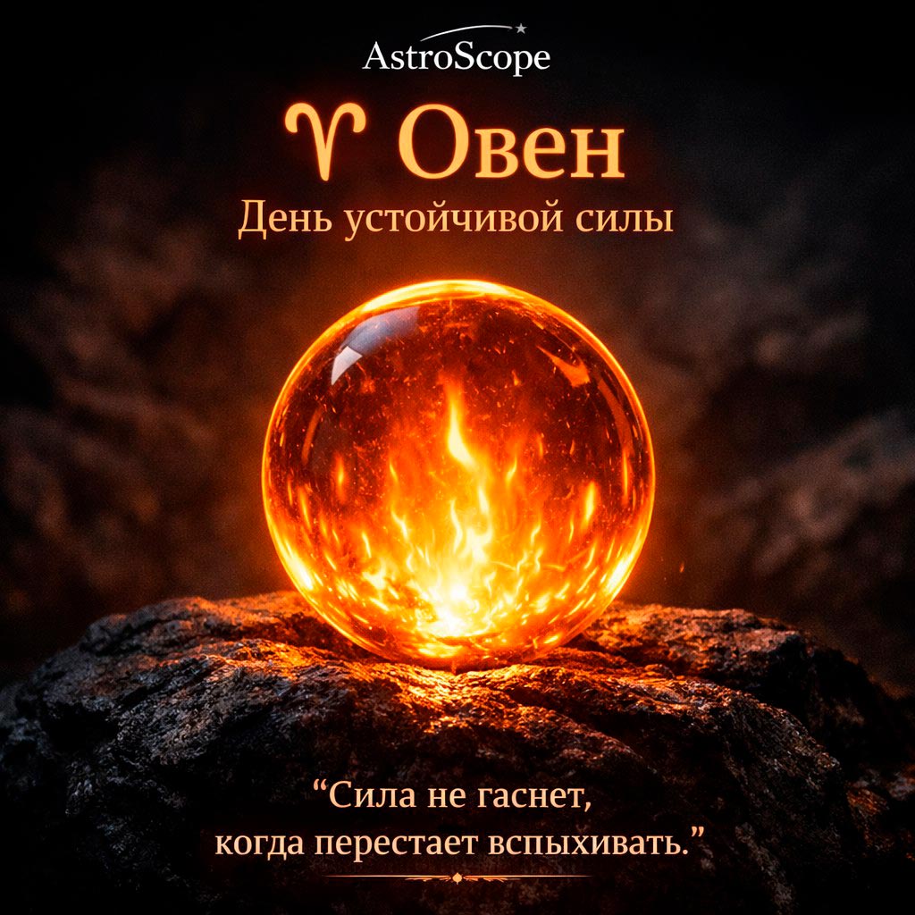 9 февраля ♈ Овен: день спокойной уверенности вместо лишней суеты