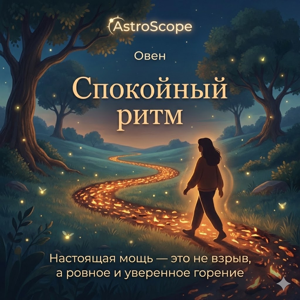 ♈ Овен 14 февраля: день спокойного ритма и закрепления позиций