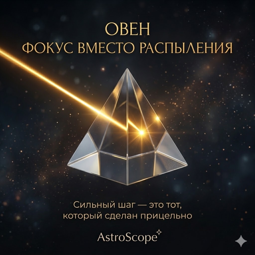 Гороскоп для Овна на 22 марта: Фокус вместо распыления