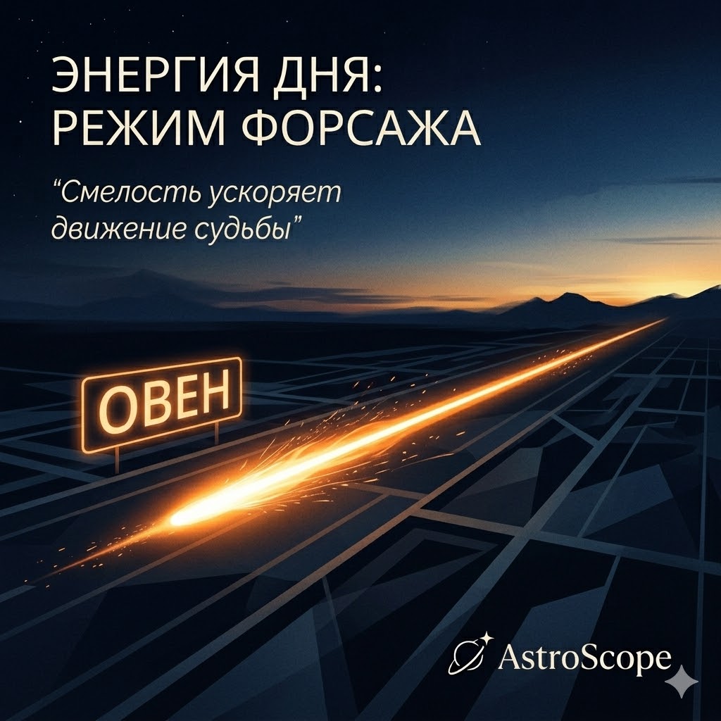 Гороскоп для Овна на 23 марта: Режим абсолютного форсажа