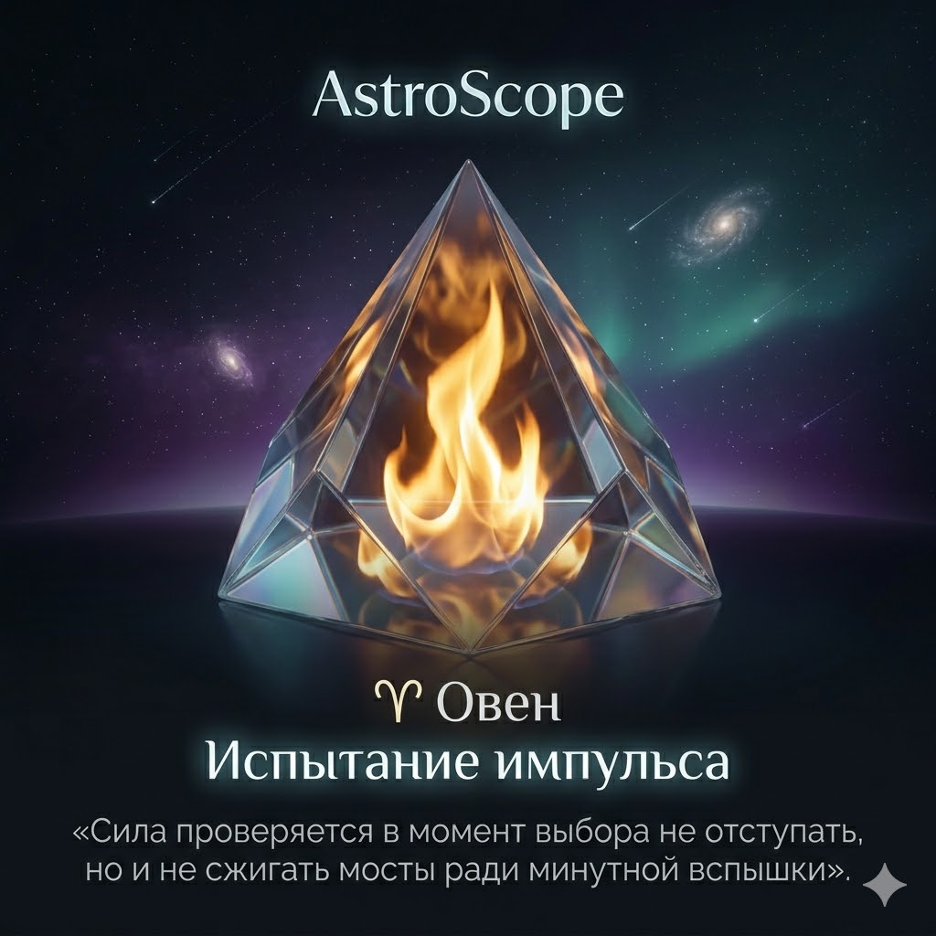 ♈ Овен 27 марта: Испытание импульса