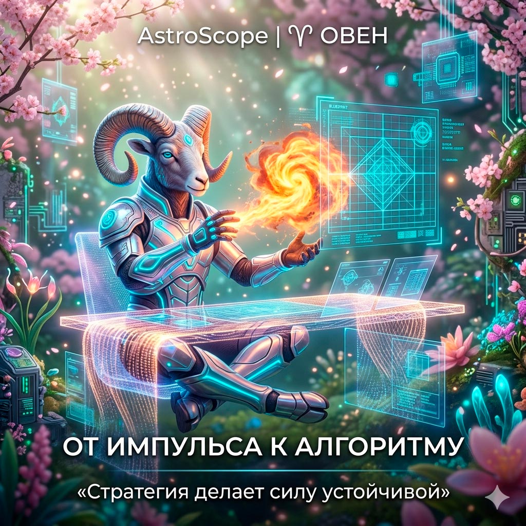 ♈ Овен 31 марта: От импульса к алгоритму
