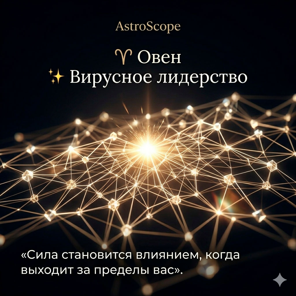 ♈ Овен 3 апреля: Вирусное лидерство