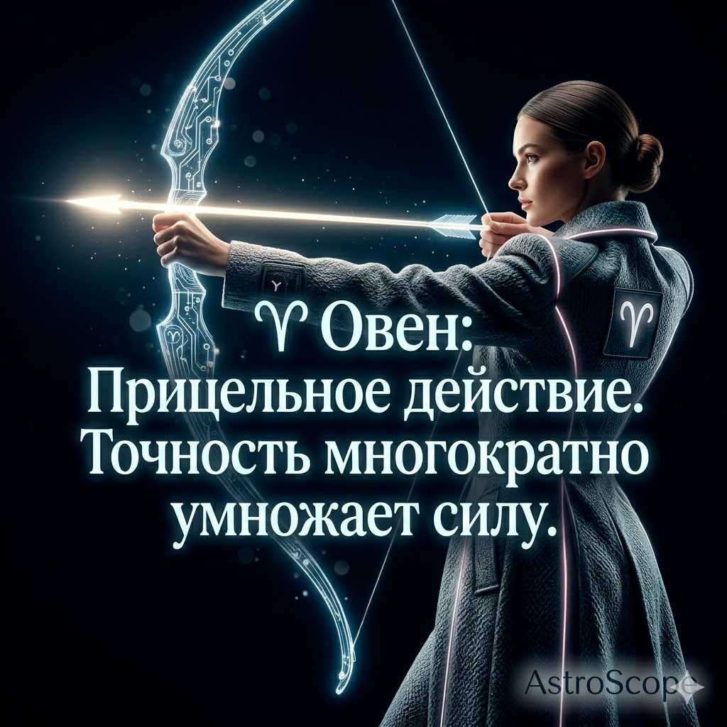 ♈ Овен 13 апреля: Прицельное действие