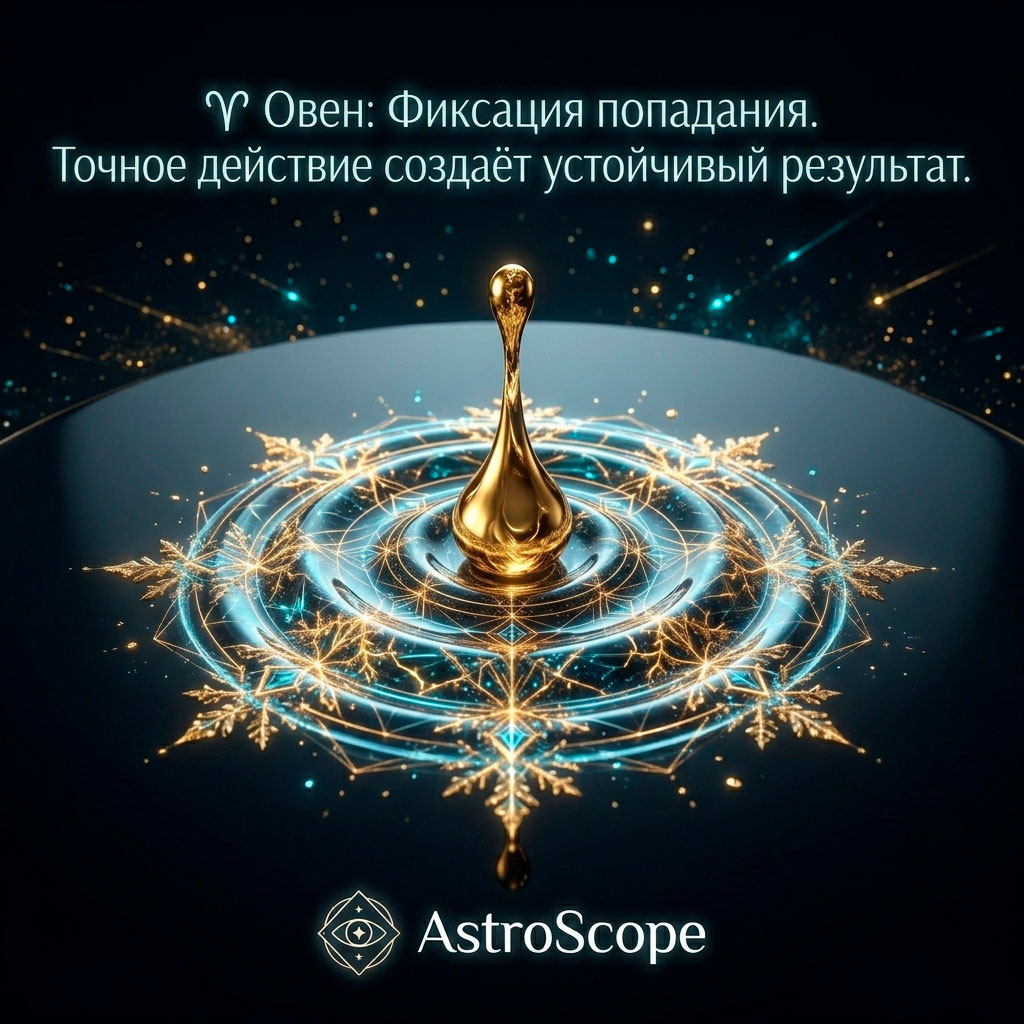 ♈ Овен 14 апреля: Фиксация попадания